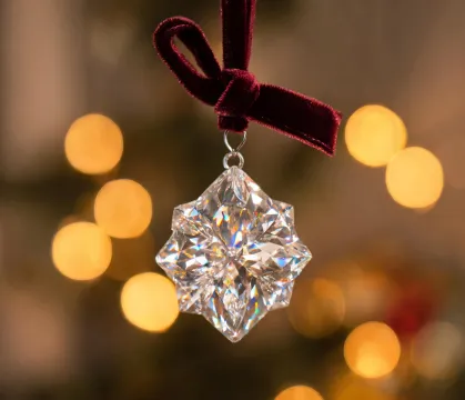 Crystal ornament